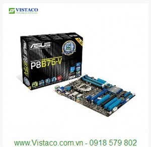 Bo mạch chủ - Mainboard Asus P8B75-V - Socket 1155, Intel B75, 4 x DIMM, Max 32GB, DDR3