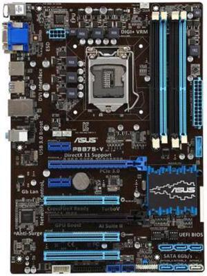 Bo mạch chủ - Mainboard Asus P8B75-V - Socket 1155, Intel B75, 4 x DIMM, Max 32GB, DDR3