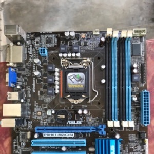 Bo mạch chủ - Mainboard Asus P8H61 - Socket 1155, Intel H61, 2 x DIMM, Max 16GB, DDR3