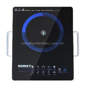 Bếp hồng ngoại dương 1 vùng nấu Sanaky AT04HGN