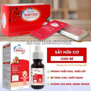 Avisure Safoli bổ sung sắt cho bà bầu - hộp 30 viên