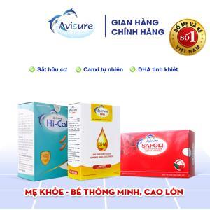 Avisure Safoli bổ sung sắt cho bà bầu - hộp 30 viên