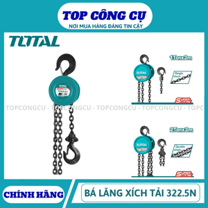 Bá lăng (pa lăng) xích Total THT1621 (2 tấn)