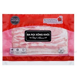 Ba rọi đồng quê xông khói Shinshu 200g