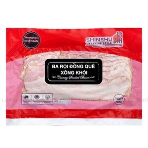 Ba rọi đồng quê xông khói Shinshu 200g