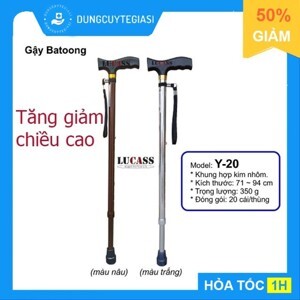 Ba toong gậy chống 1 chân Lucass Y-20