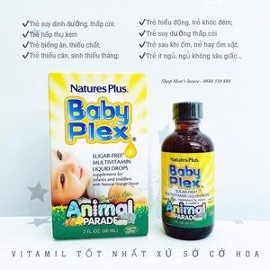 Baby Plex - Bổ sung Vitamin tổng hợp cho trẻ nhỏ