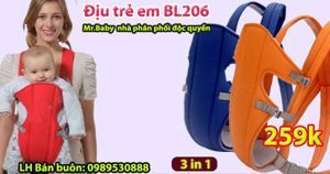 Địu em bé Babylove BL206 (BL-206)