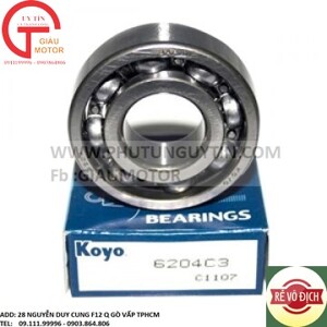 Bạc đạn Koyo 6204C3