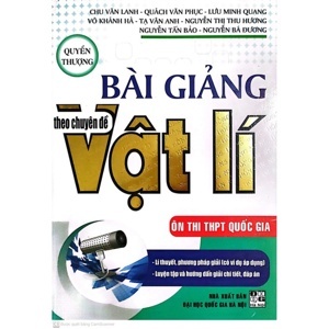 Bài Giảng Theo Chuyên Đề Vật Lí Quyển Thượng