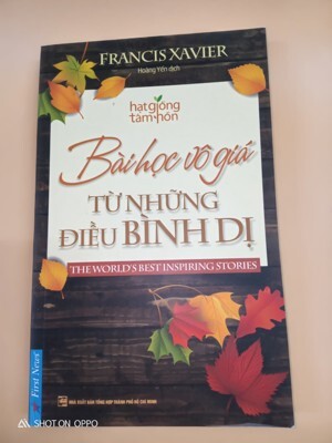 Bài học vô giá từ những điều bình dị - Francis Xavier