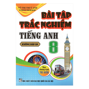 Bài tập trắc nghiệm Tiếng Anh 8 (không đáp án)