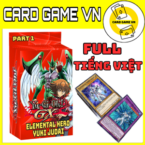 Bài Yugioh – Bộ 63 lá bài Elemental Hero của YuKi Judai