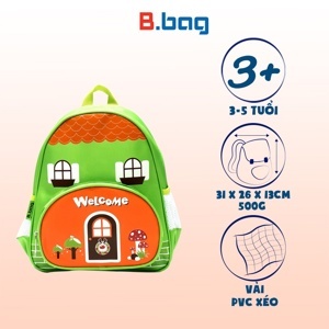 Balo B.bag Ngôi Nhà B-12-028