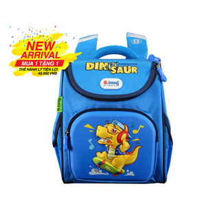 Balo chống gù Genius Box F2-Dinosaur B-12-109