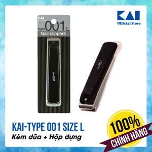 Bấm móng tay Nhật KAI-001L màu đen KE0123