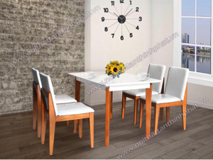 Bàn ăn gỗ tự nhiên HGB62A