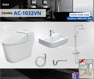 Bàn cầu 1 khối Inax AC-1032VN