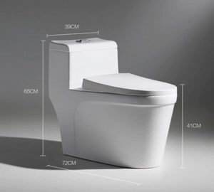 Bàn cầu 1 khối Kobesi KB-R38