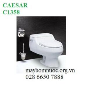 Bồn cầu Caesar C1358 (C-1358) - 1 khối