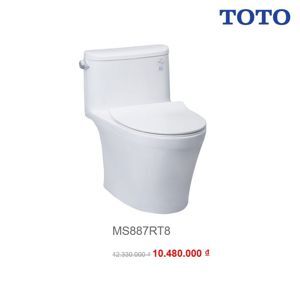 Bàn Cầu 1 khối nắp êm Toto MS887RT8