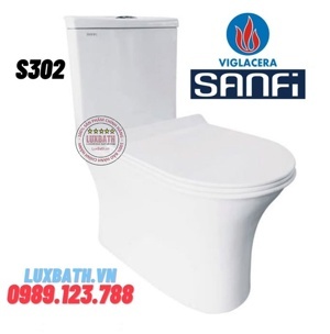 Bàn cầu 1 khối Sanfi S302