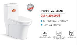 Bàn cầu 1 khối Zico ZC0828