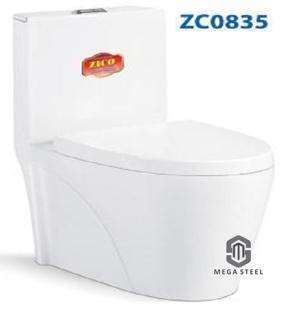 Bàn cầu 1 khối Zico ZC0835