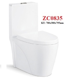 Bàn cầu 1 khối Zico ZC0835