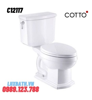 Bàn cầu 2 khối Cotto C12117