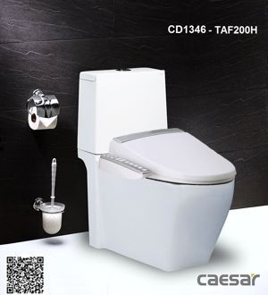 Bồn cầu Caesar CD1346 (CD-1346) - 2 khối