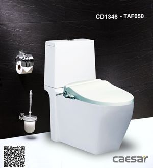 Bồn cầu Caesar CD1346 (CD-1346) - 2 khối