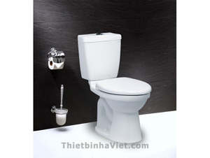 Bồn cầu Caesar CT1338 (CT-1338) - 2 khối