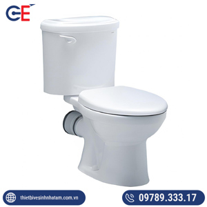 Bồn cầu Caesar CPT1332 (CPT-1332) - 2 khối