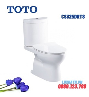 Bàn cầu 2 khối Toto CS325DRT8