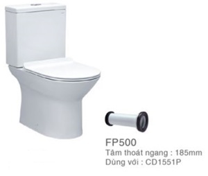 Bàn cầu hai khối Caesar CD1551P/ CD1551N/ CD1551U