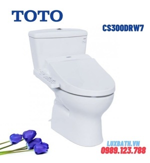 Bàn cầu hai khối Toto CS300DRW7#W