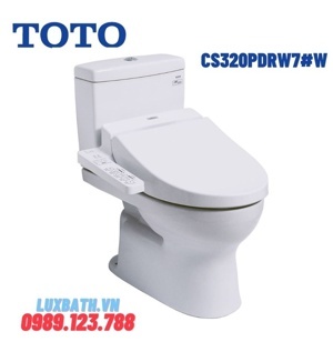 Bàn cầu hai khối Toto CS320PDRW7#W