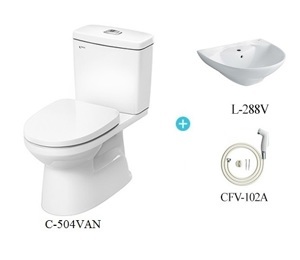 Bàn cầu Inax C-504VAN + L-288V + CFV-102A