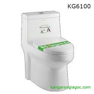 Bàn cầu Kangaroo 1 khối KG6100