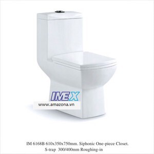 Bồn cầu 1 khối Imex IM6168B