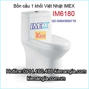 Bồn cầu 1 khối Imex IM6180