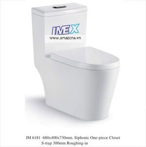 Bồn cầu một khối Imex IM 6181