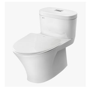 Bàn cầu sứ 1 khối nắp êm xả 2 nhấn màu trắng AC-959VAN/BW1