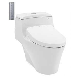 Bàn cầu Toto 1 khối CW823RAW11 - nắp điện tử Washlet