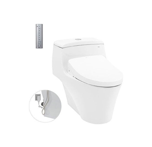 Bàn cầu Toto 1 khối CW823RAW11 - nắp điện tử Washlet