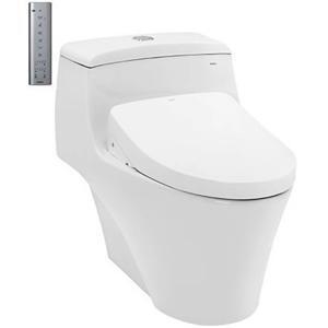 Bàn cầu Toto 1 khối CW823REAW12 nắp rửa điện tử Washlet+