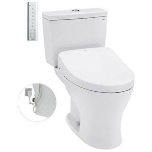 Bàn cầu Toto 2 khối CS735DW11 nắp rửa điện tử Washlet