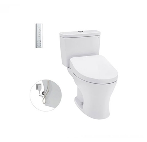 Bàn cầu Toto 2 khối CS735DW11 nắp rửa điện tử Washlet