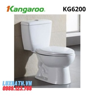 Bàn cầu Kangaroo 2 khối KG6200